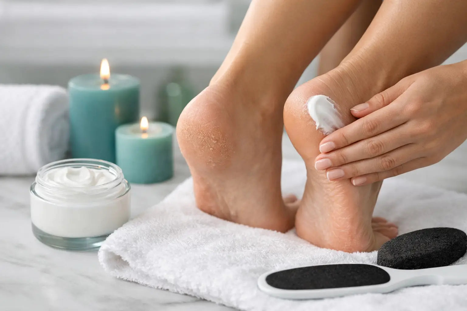 How to Soften Rough Heels Overnight