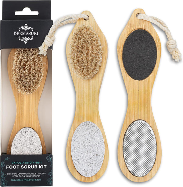 4-1  in 1 Exfoliating Foot Scrub Kit
