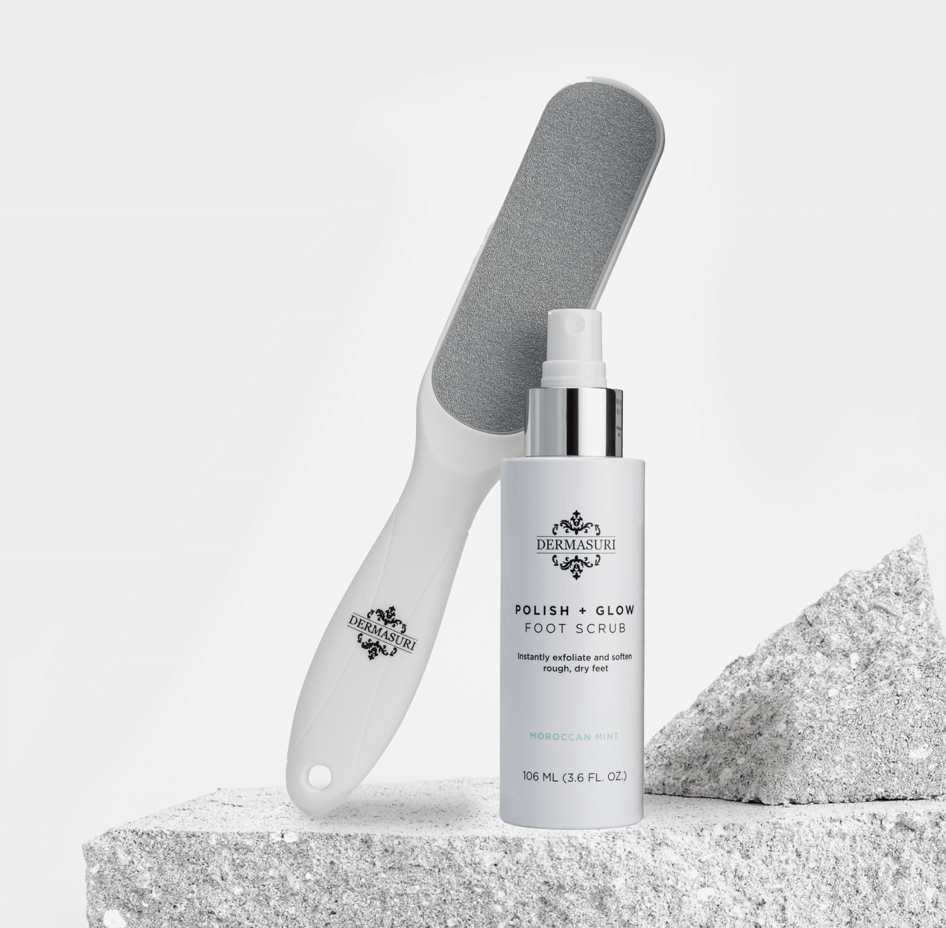 Deep Exfoliating Foot scrub callus remover Dermasuri