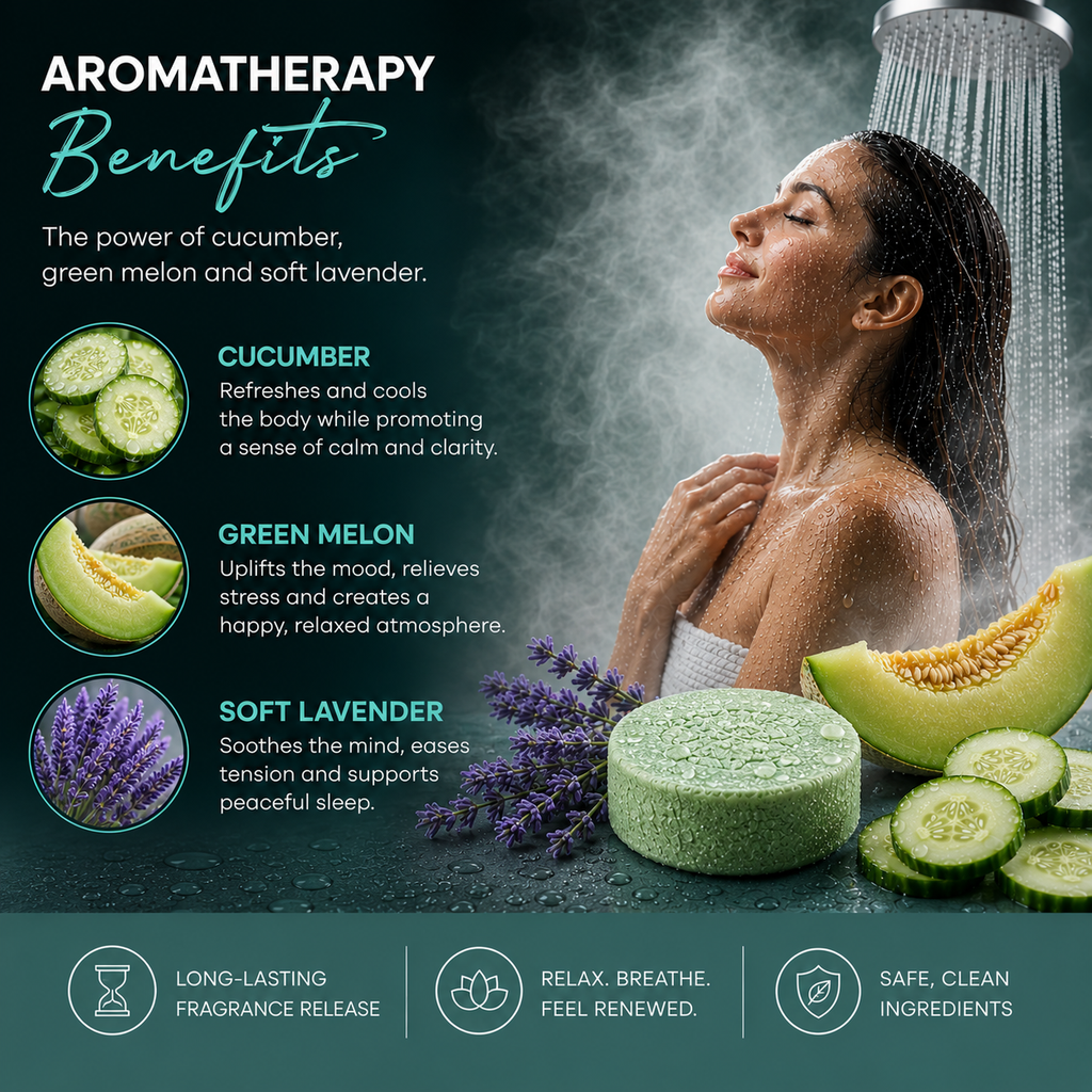 Spa Water Shower Steamers for a Luxury Shower Experience | Dermasuri